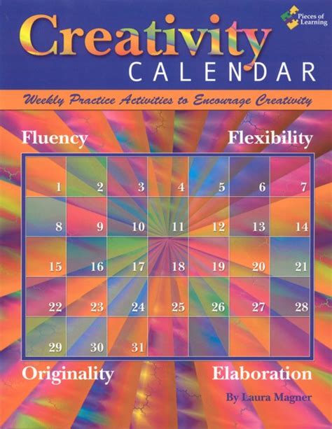 Creativity Calendar